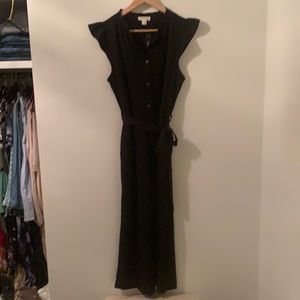 Monteau black romper.  Never worn with tags.